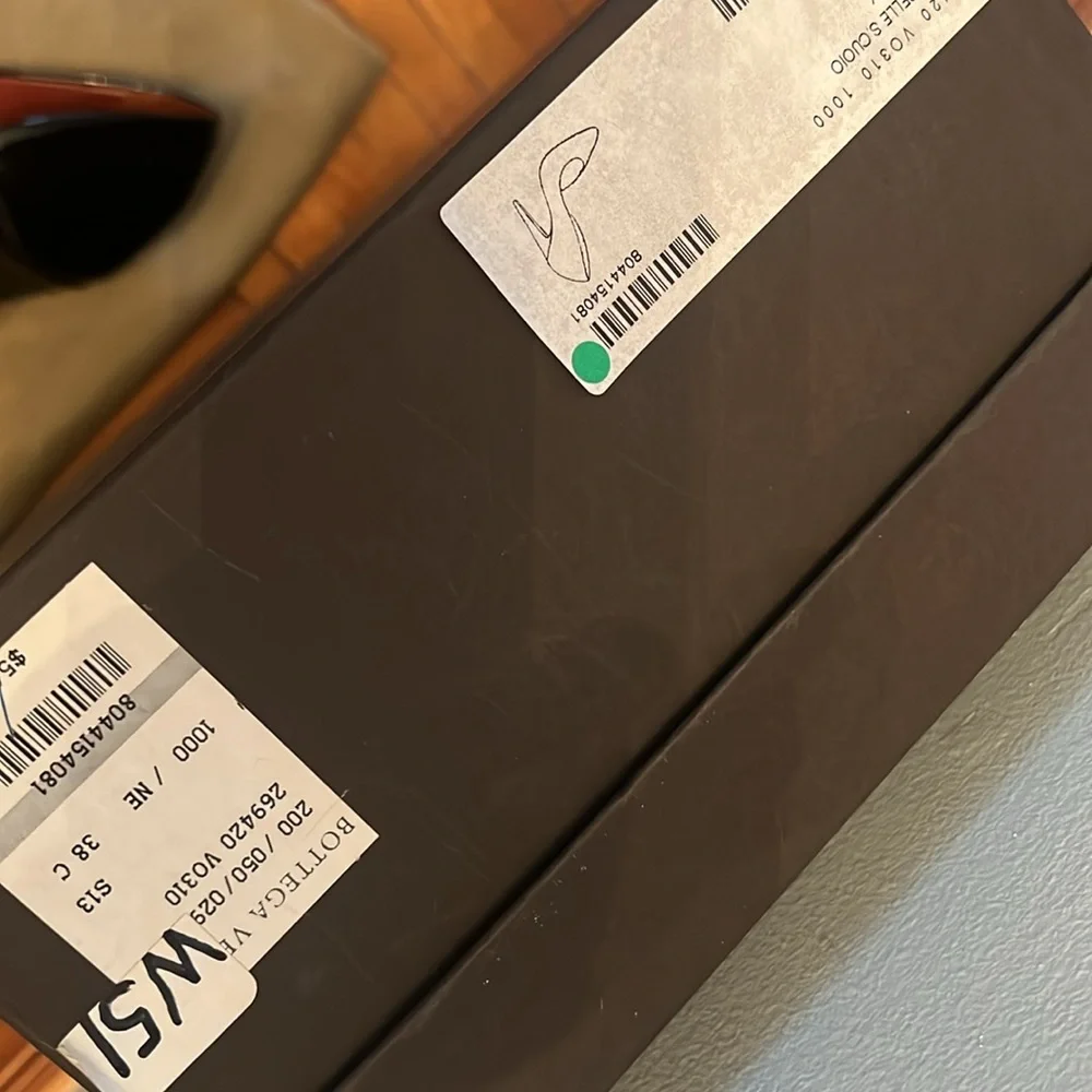 Bottega Veneta Heel shoes Size Italy 38 Original Box Black Patent Leather - Picture 9 of 9